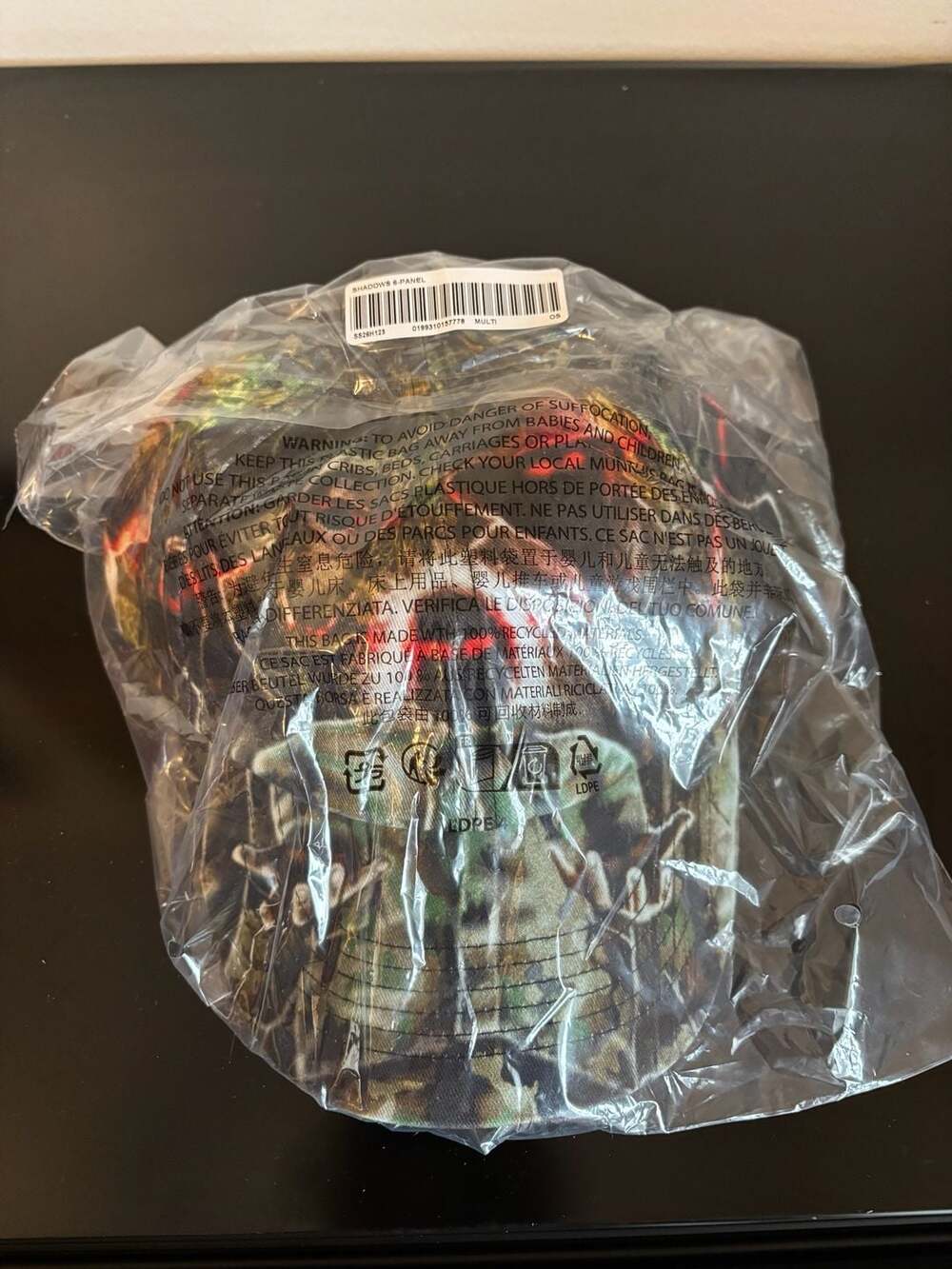 Supreme Shadows 6-Panel Hat. NEW